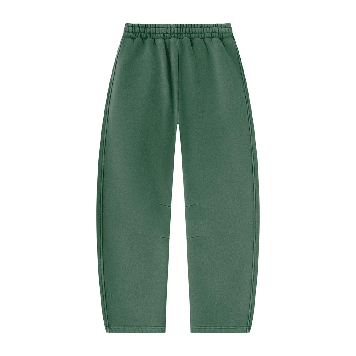 Unisex Vintage Wash Barrel Leg Fleece Sweatpants by DKRTL WYZE