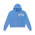 Unisex Mineral Wash Boxy Waffle Hoodie