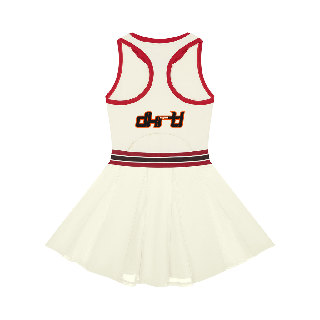 Women's Color Block A-Line Sleeveless Dress