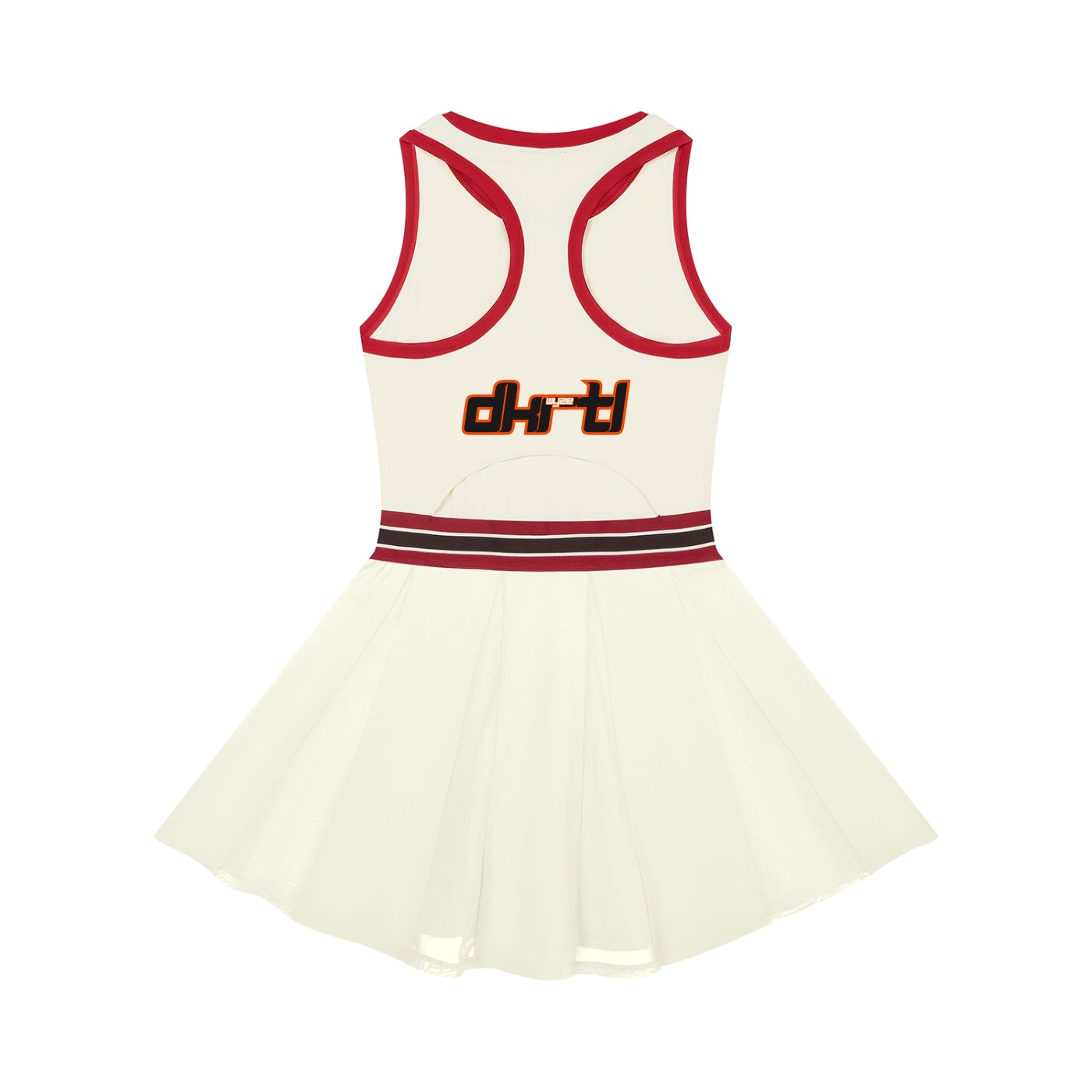 Women's Color Block A-Line Sleeveless Dress