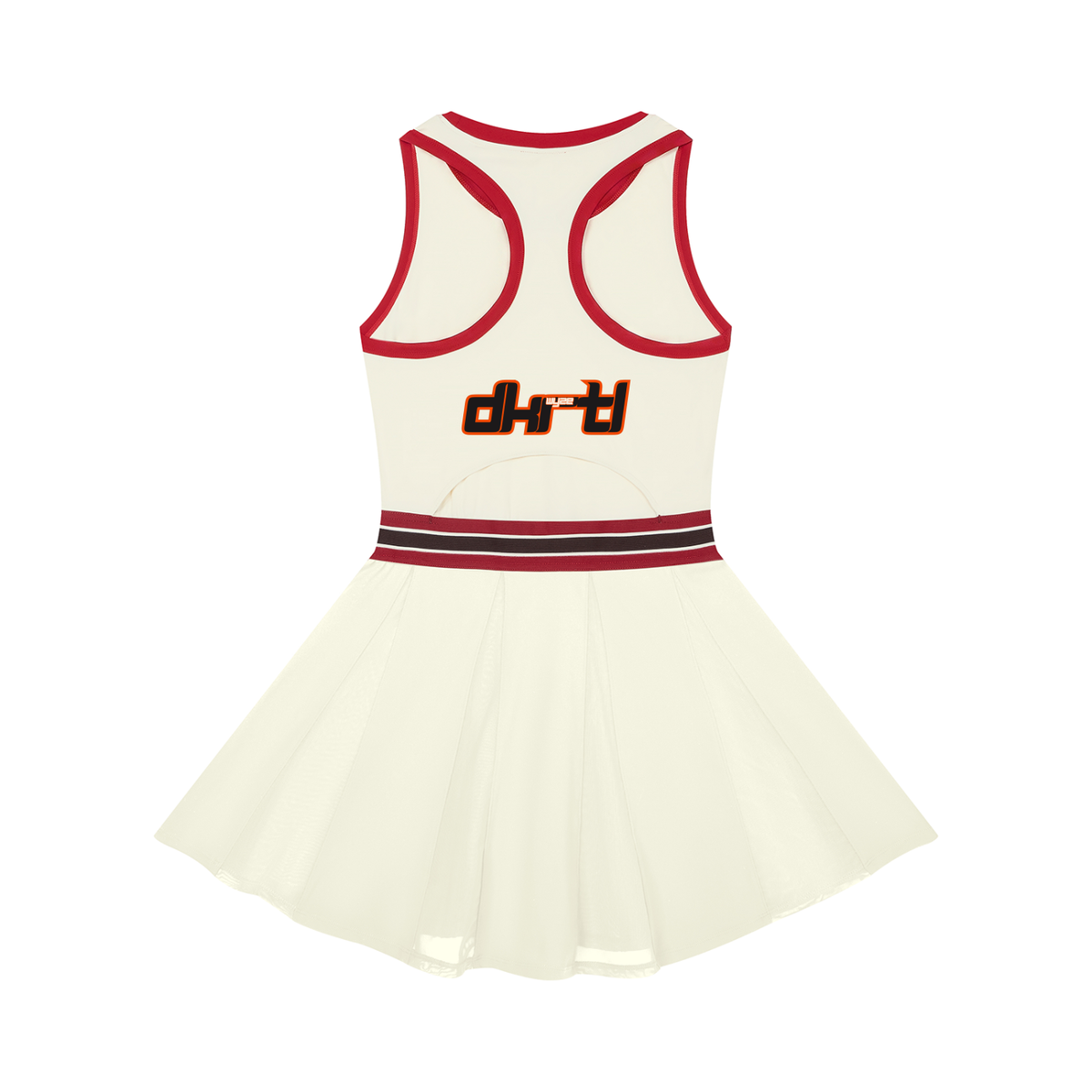 Women's Color Block A-Line Sleeveless Dress