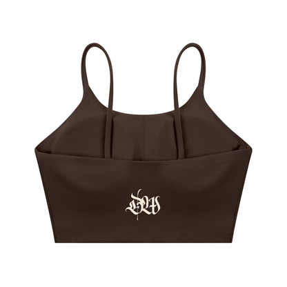 Spaghetti Strap Yoga Sports Bra