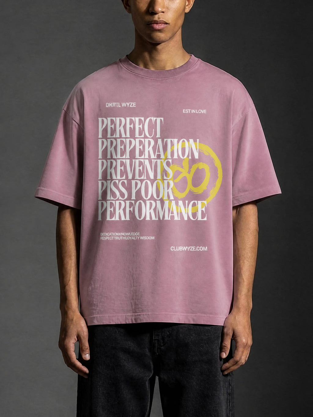 Unisex Reverse Dyed Boxy T-Shirt