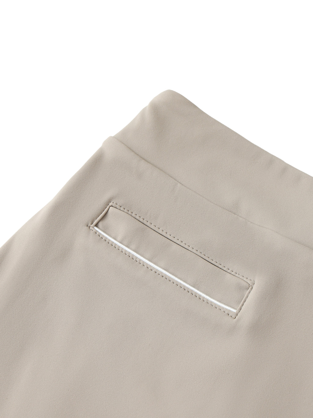 High-Waist Pocketed A-Line Skirt