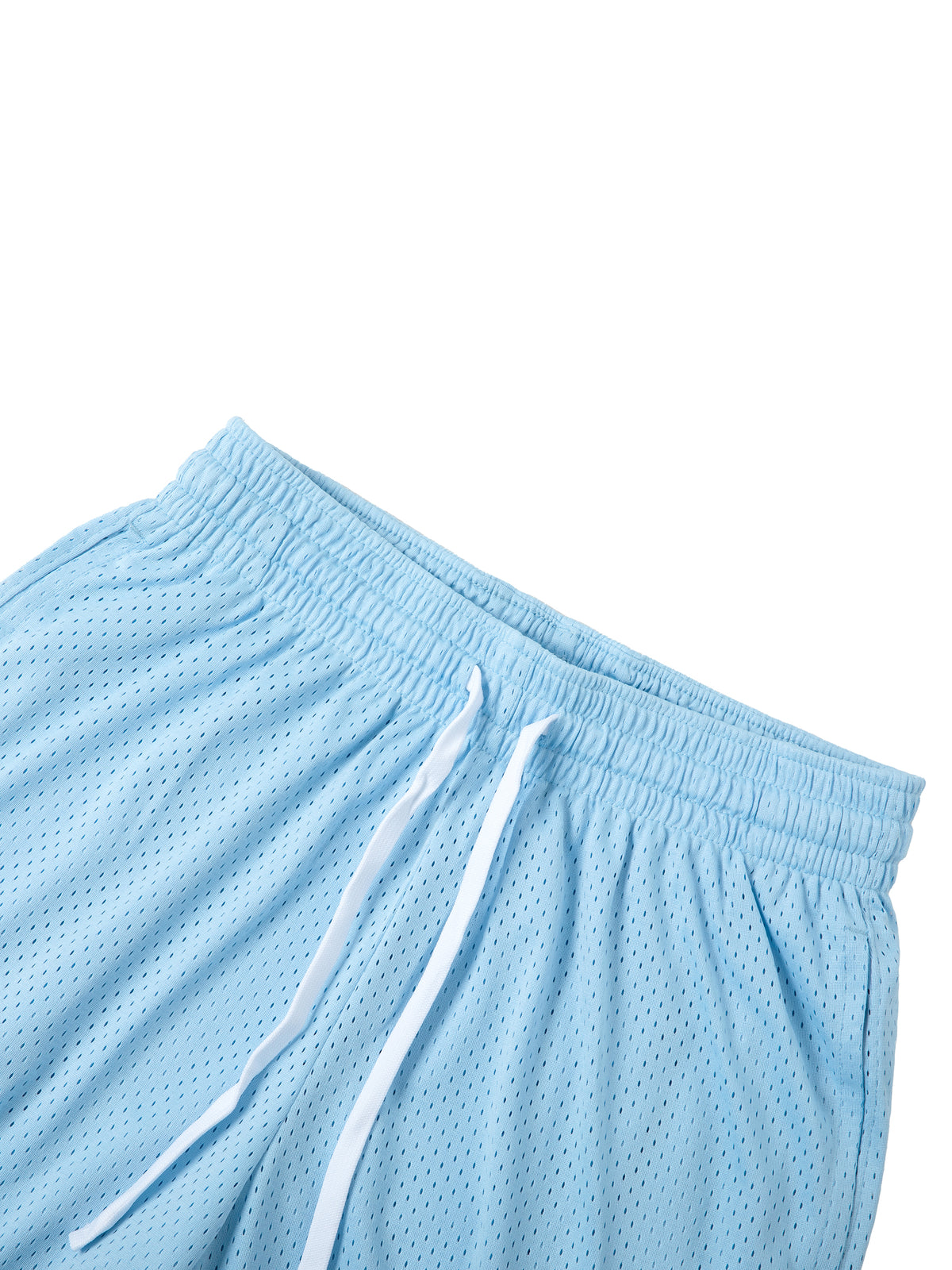 Mesh Drawstring Shorts