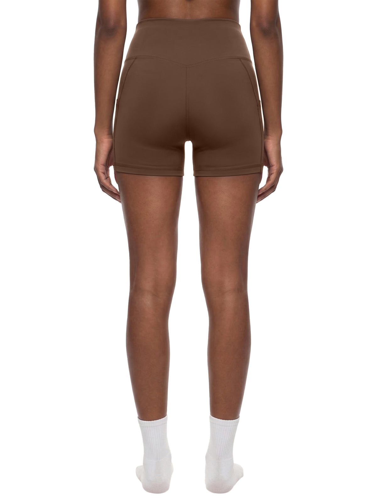Women's High-Waisted Pocket Biker Shorts
