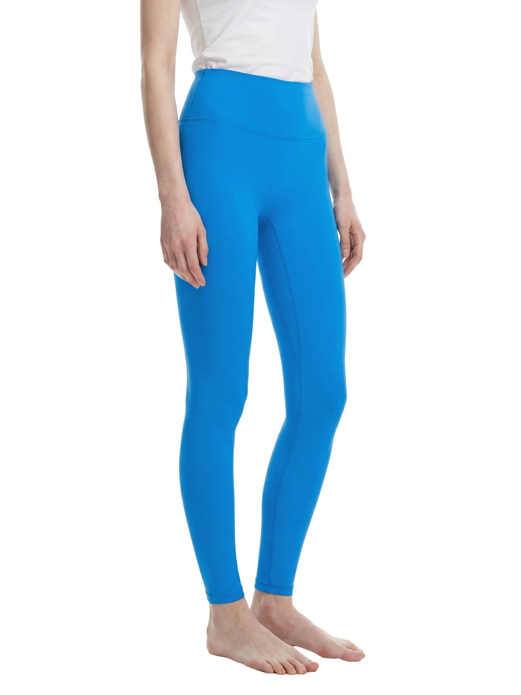 Women's Solid High Rise Leggings