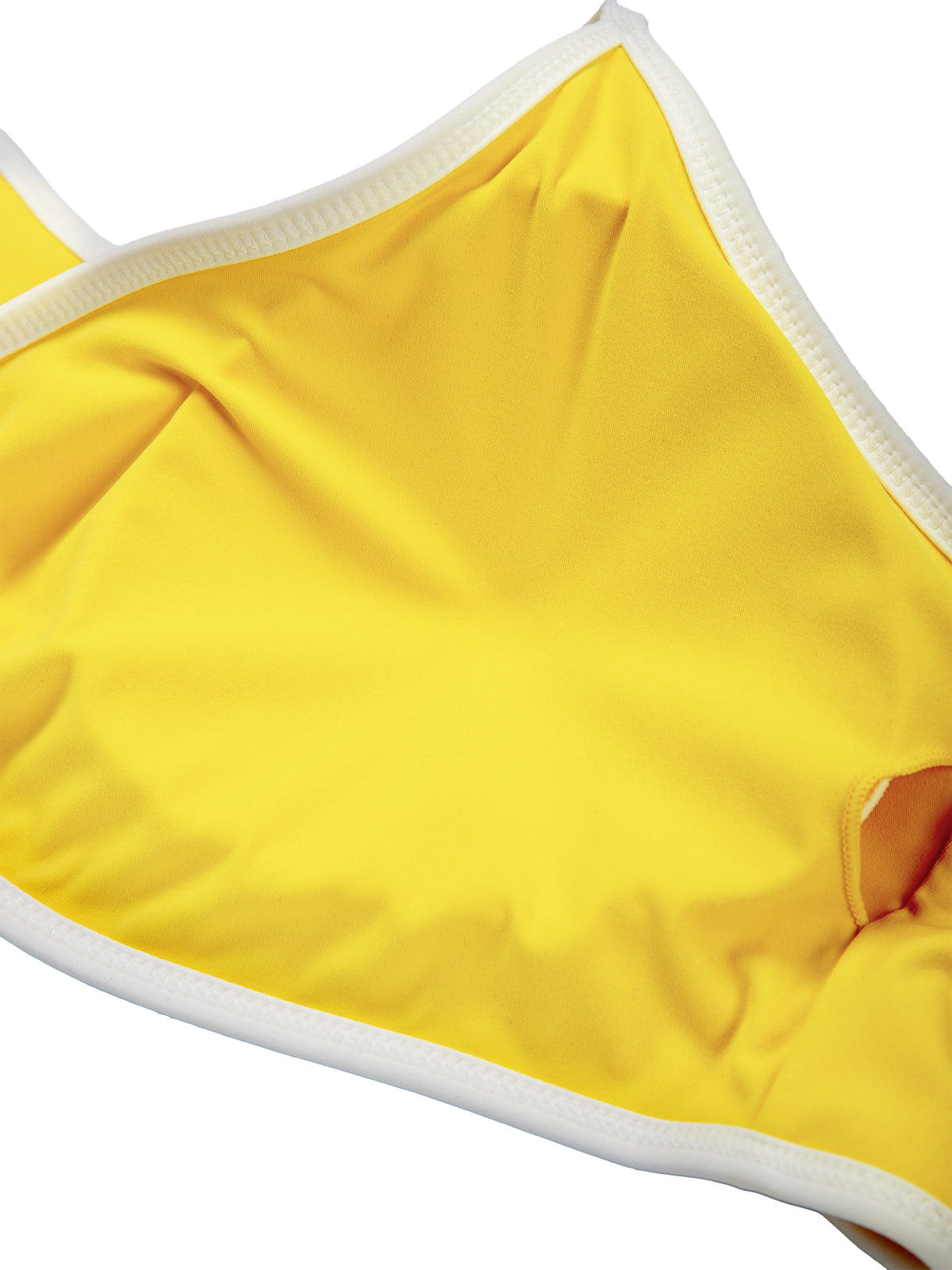 Women's Color Block Ruched V-Neck Sports Bra