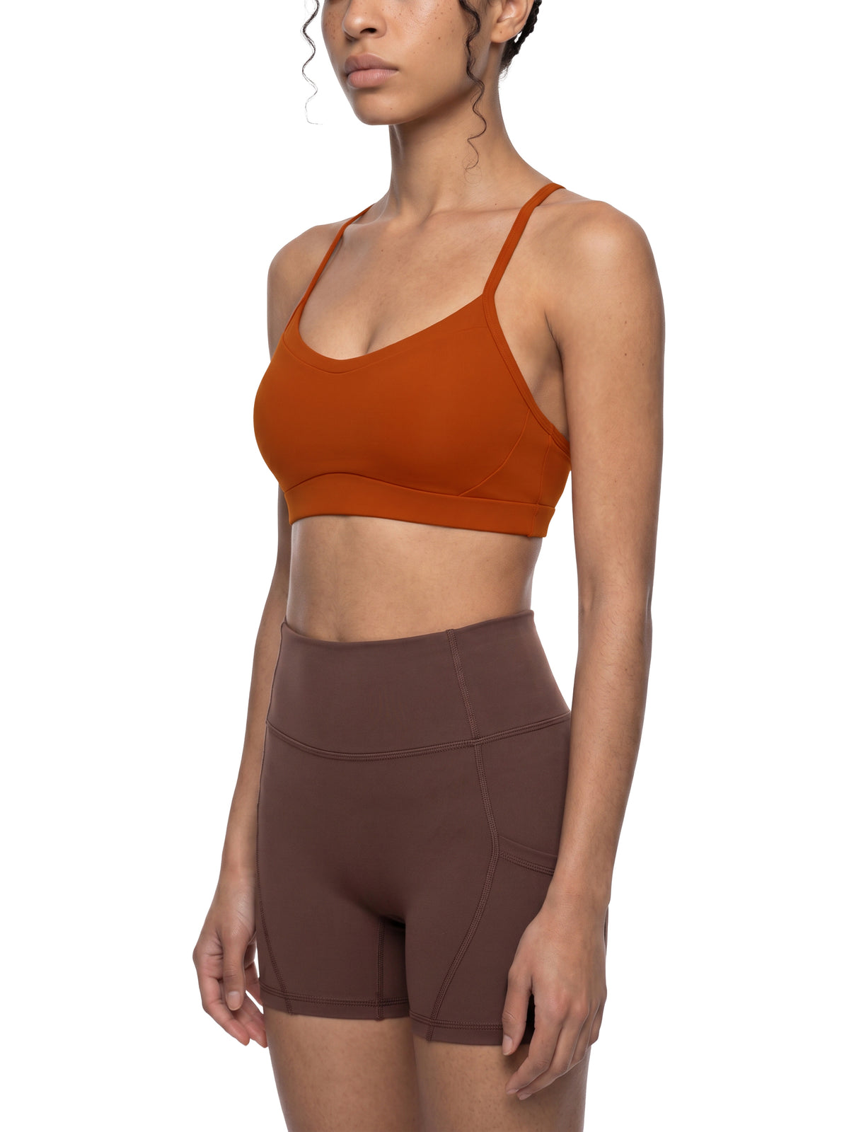 Women's Tight Cropped Sports Bra